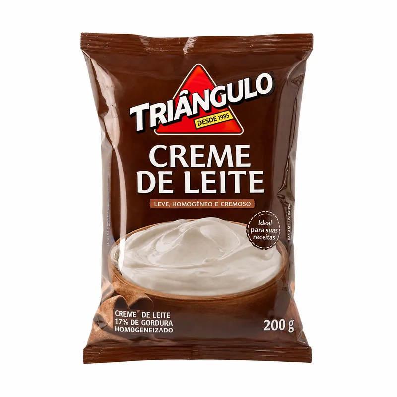 CREME DE LEITE TRIANGULO 200G