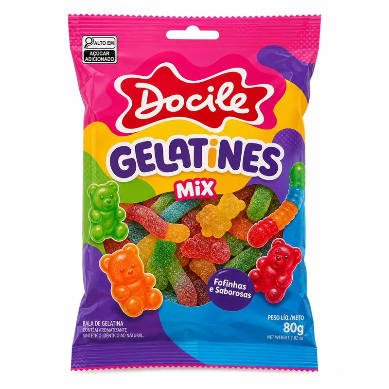 GELATINES BALA DE GELATINA MIX 80G