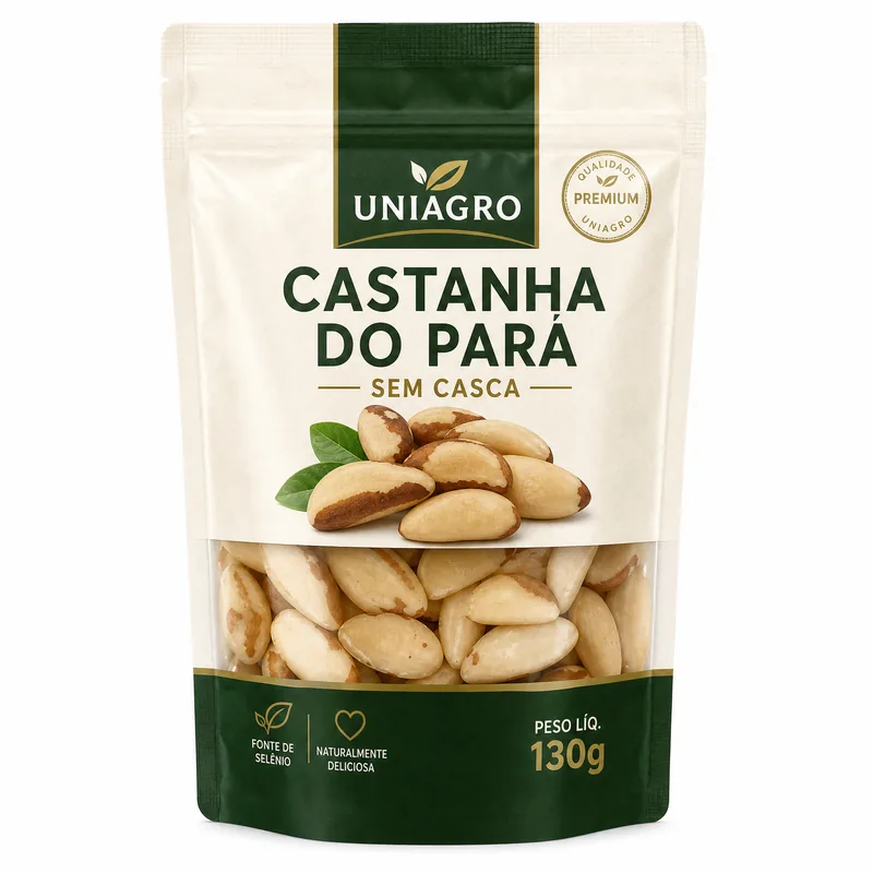 CASTANHA PARA S/C 130G UNIAGRO