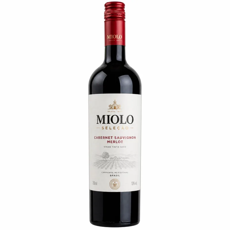 MIOLO SELECAO CABERNERT/MERLOT 750ML