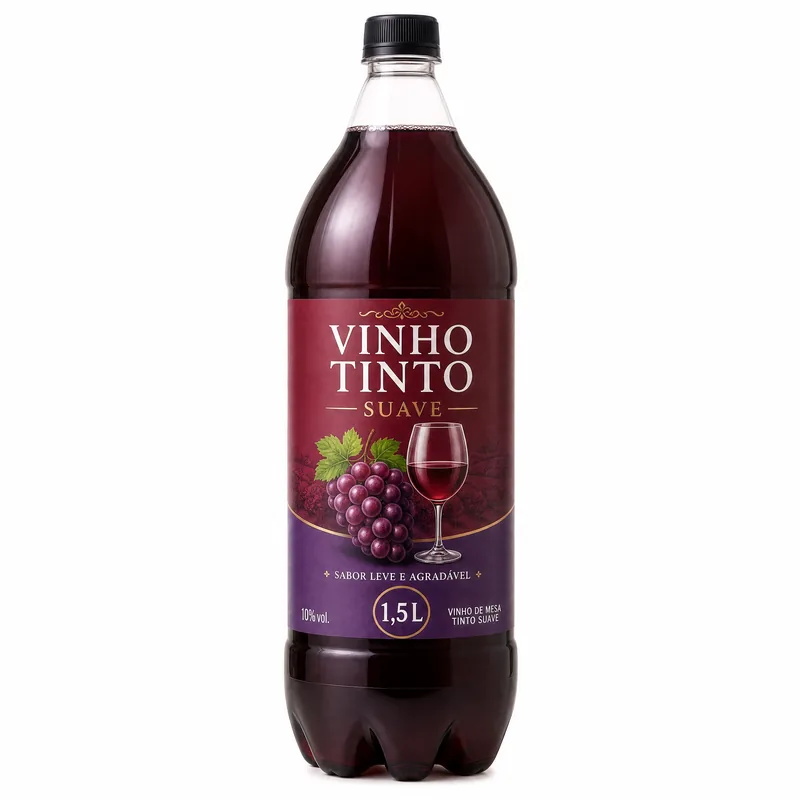 CANCAO 1.5LT TINTO SUAVE UN