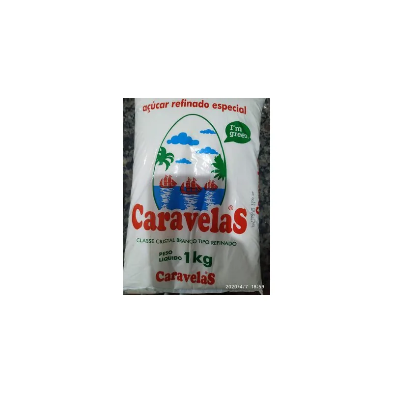 ACUCAR REFINADO CARAVELAS 01KG