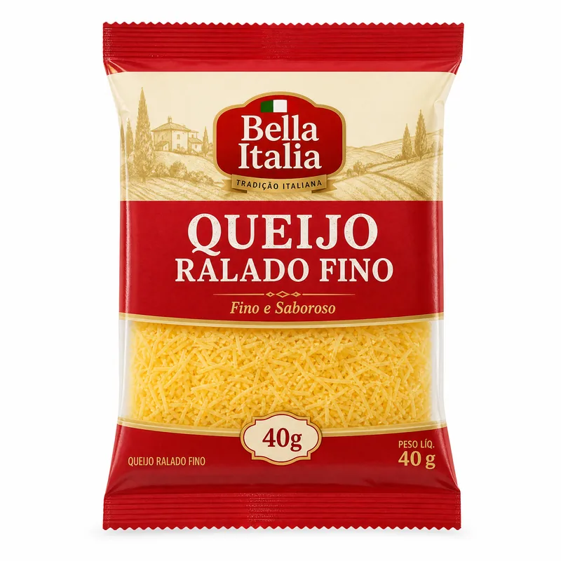 QUEIJO RALADO FINO 40G KIFORMAGGIO