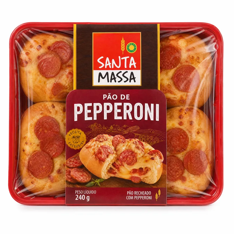 PAO DE PEPPERONI SANTA MASSA BDJ 240 GR