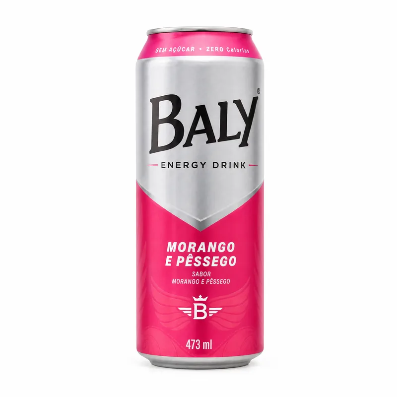 BALY LATA MORANGO E PESSEGO 473ML