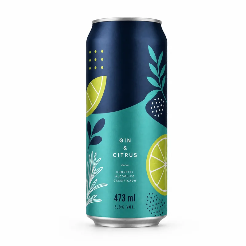 GIN INTENCION 473ML LATA