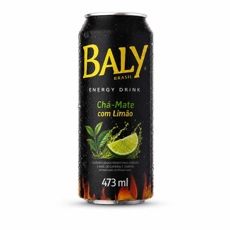 BALY CHA-MATE C/ LIMAO 473ML LATA
