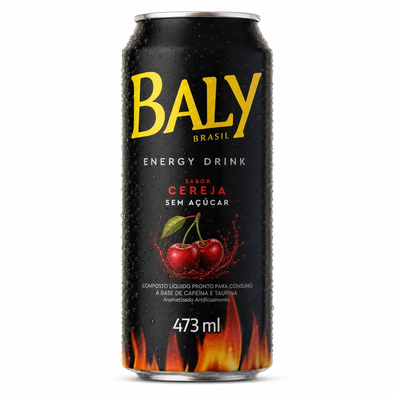 BALY CEREJA SEM ACUCAR 473ML LATA