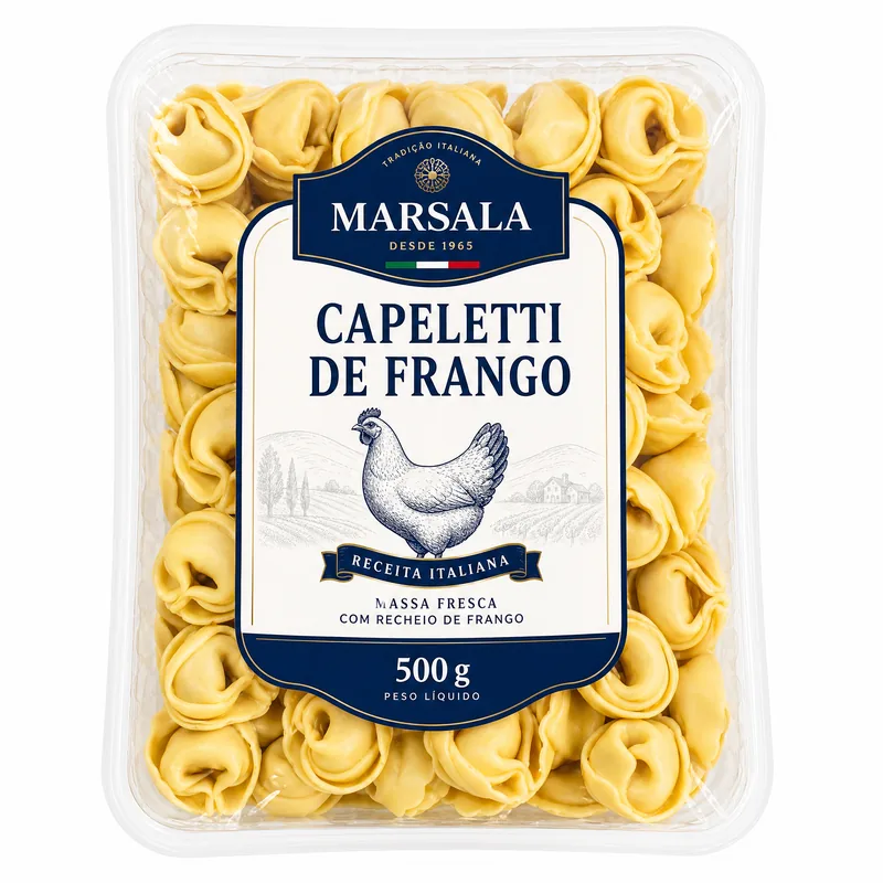 CPF CAPELETI FRANGO 500G MARSALA