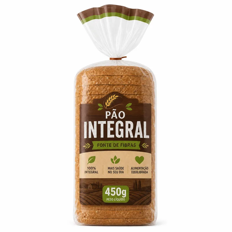 PIQ PAO INTEGRAL QUALIBREAD 450G MARSALA