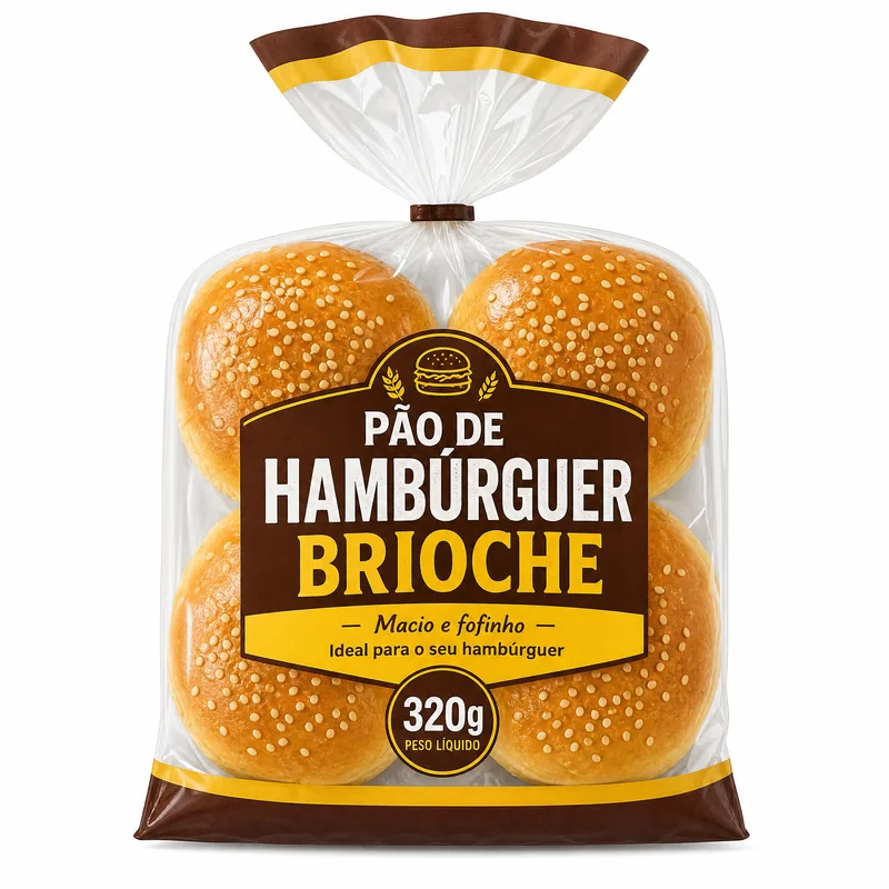 PAO DE HAM BRIOC 320G MARSALA