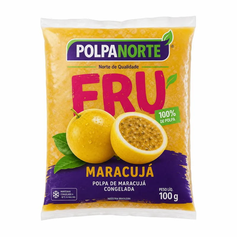 FRU POLPA DE MARACUJA POLPANORTE CG