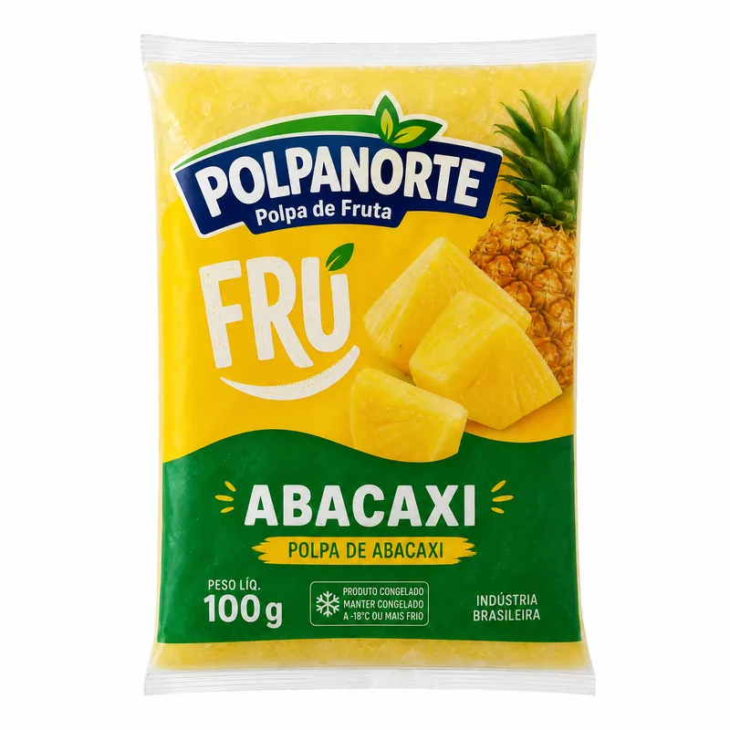 FRU POLPA DE ABACAXI C/HOR POLPANORTE CG