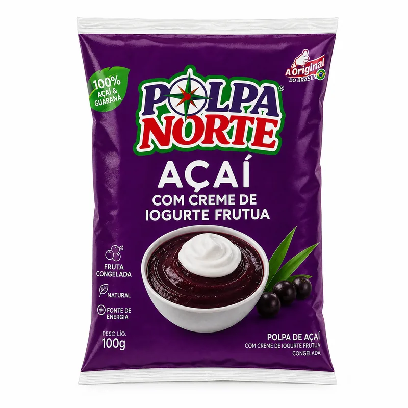 FRU ACAI C/ CREME IOGURTE FRUTUA CG