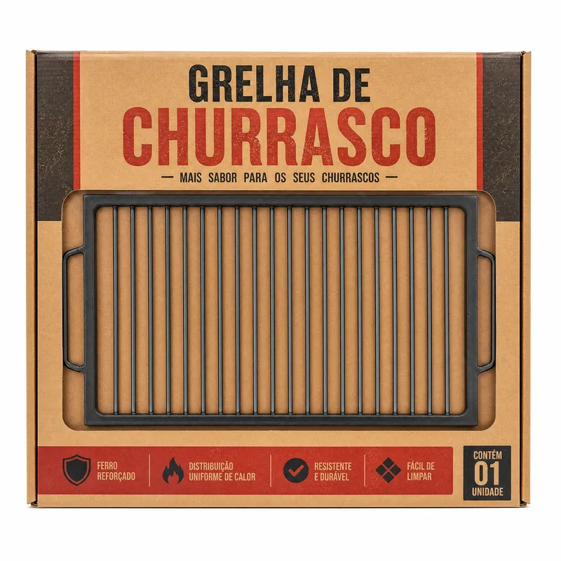 GRELHA ESPECIALISTA EM CHURRASCO