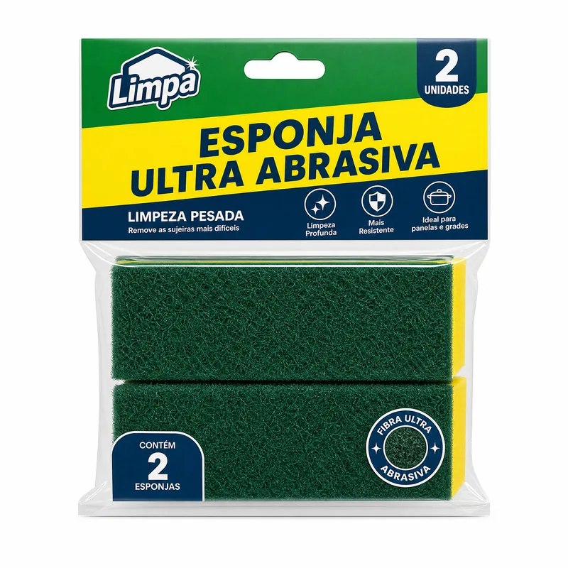 ESPONJA DE FIBRA ULTRA ABRASIVA