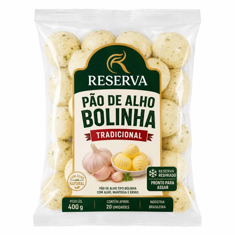 MER PAO DE ALHO BOLINHA TRAD RESERVA RF
