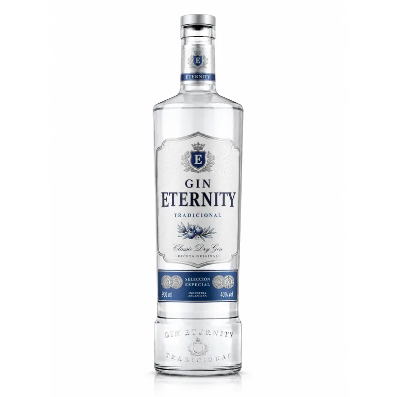 GIN ETERNITY TRADICIONAL VIDRO 900ML