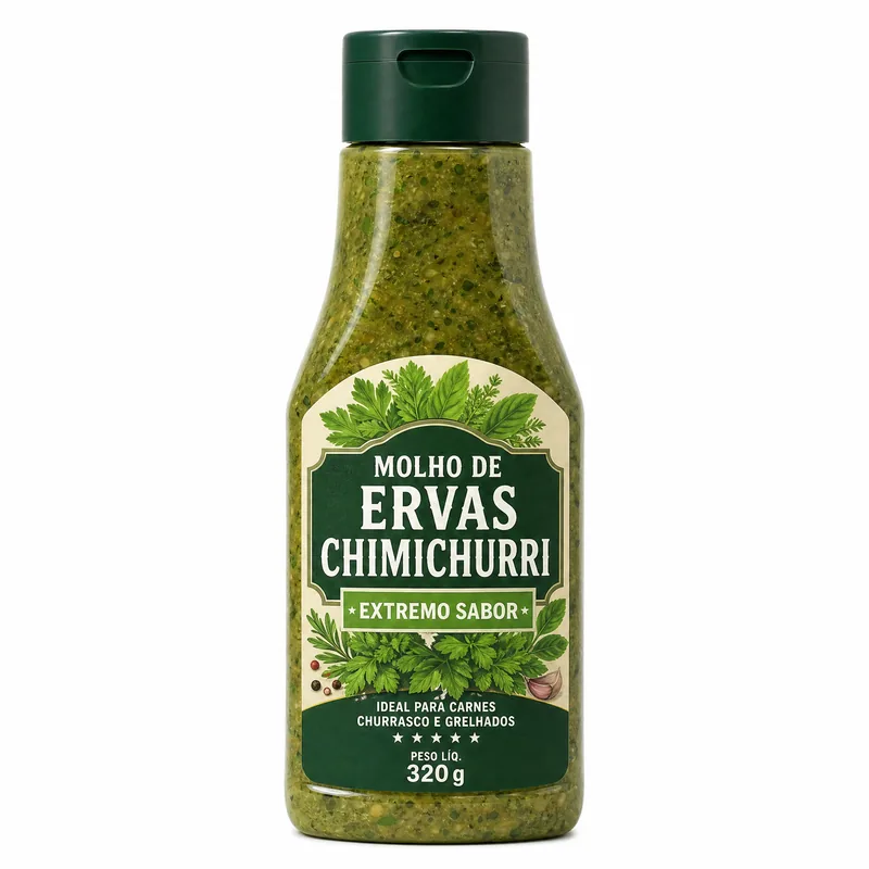 MOLHO DE ERVAS CHIMICHURRI EXTREMO SABOR