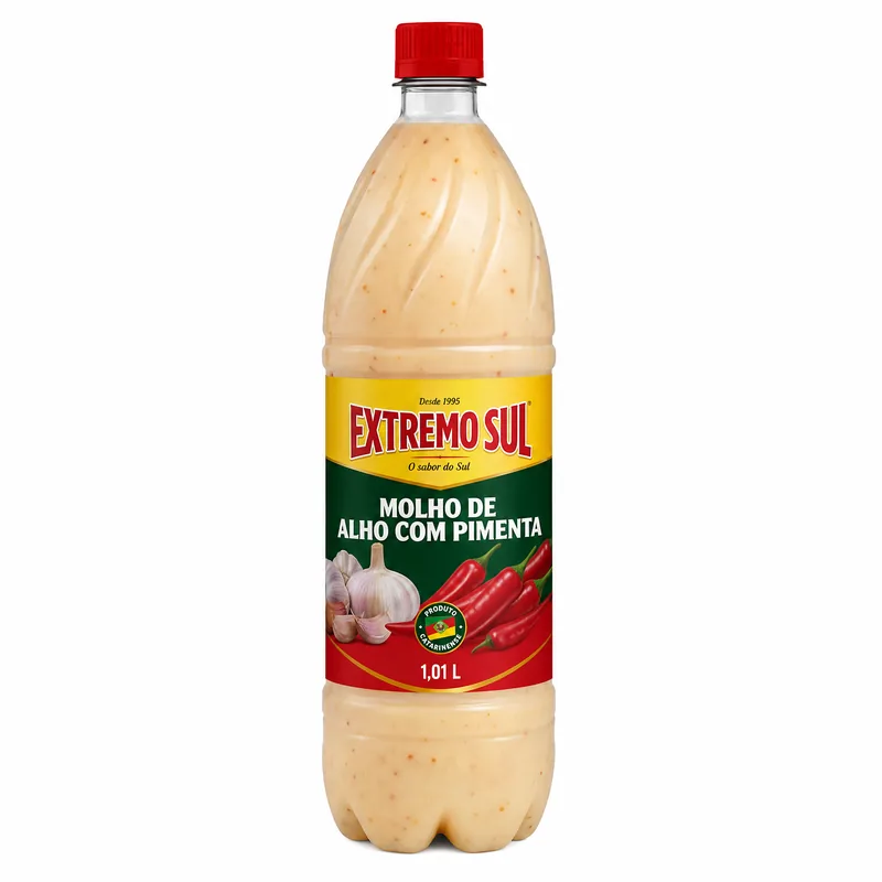 MOLHO ALHO C/PIMENTA 1,01L EXTREMO SUL
