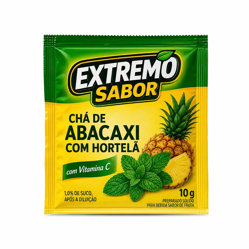 CHA DE ABACAXI C/ HORTELA 10G EXTREMO SABOR
