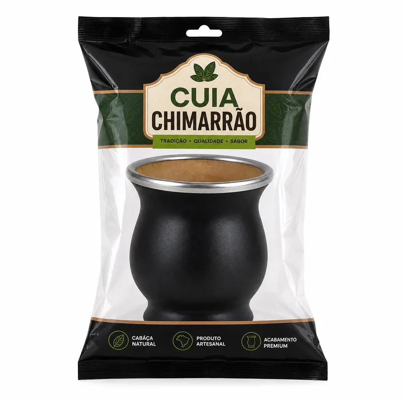 CUIA CHIMARRAO BLACK PRETA - BLACK ERVA
