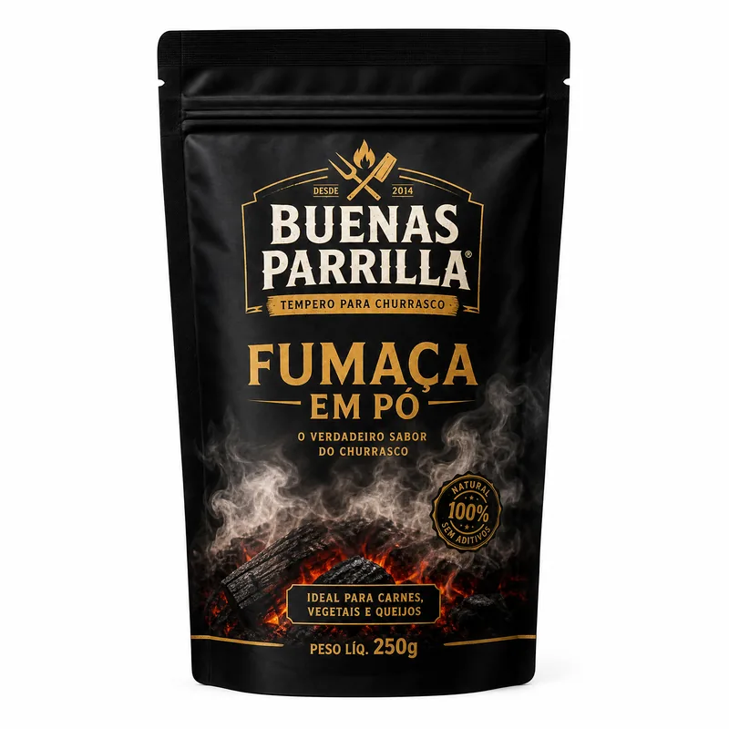 TEMPERO BUENAS PARRILLA FUMACA EM PO 250G