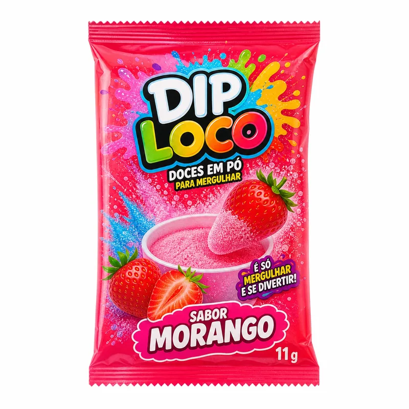 DIP LOKO BOOOM MORANGOLIKE 11G
