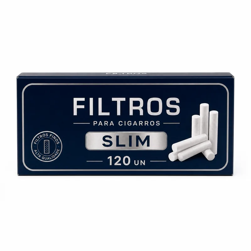 FILTRO PAPELITO SLIM C/120UN