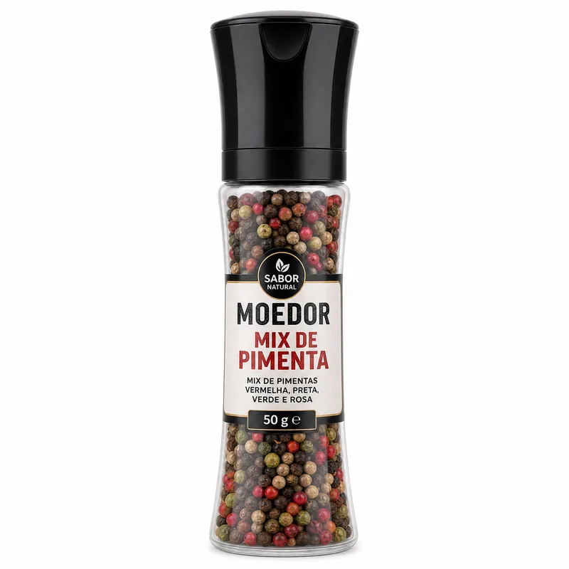 MOEDOR MIX DE PIMENTA 50G
