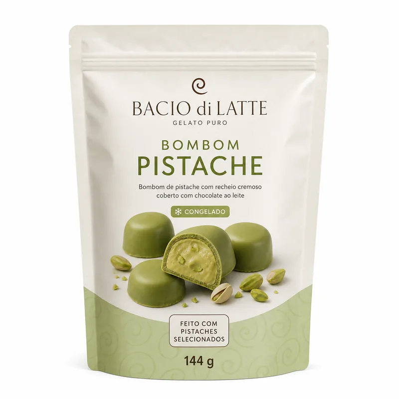 BOMBOM PISTACHE 144G BACIO CG