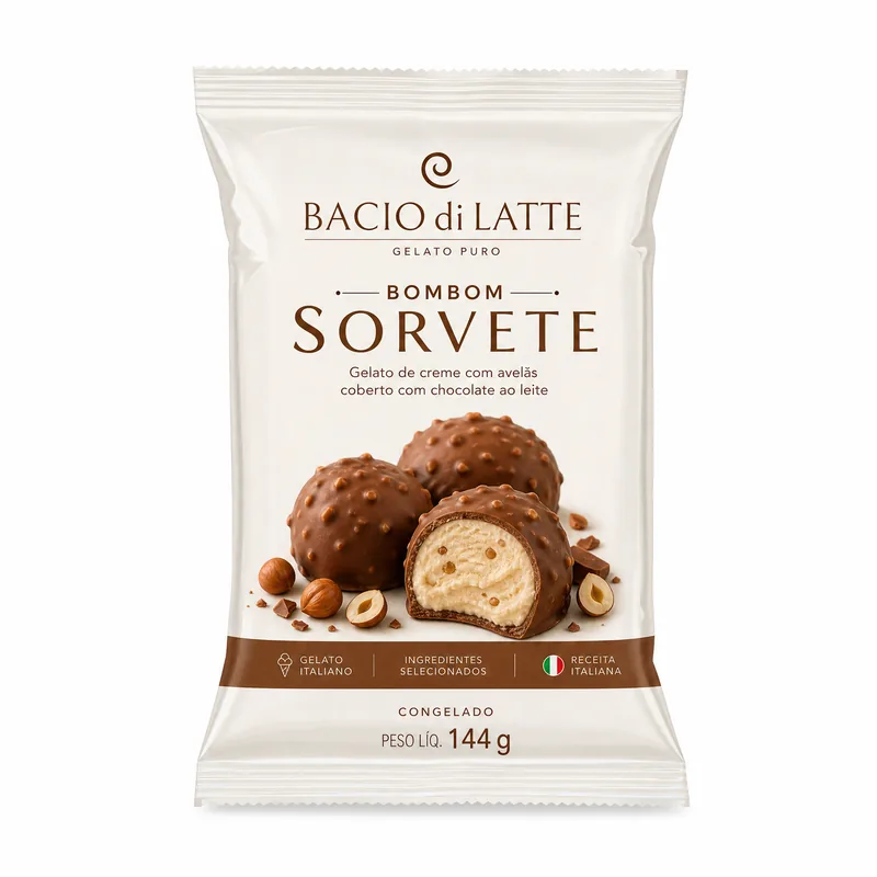 BOMBOM SORVETE 144G BACIO CG