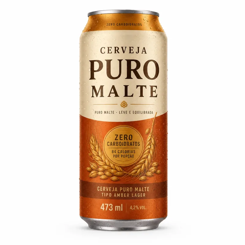 CERVEJA IMIGRACAO AMBER LAGER ZERO CARBO - LATA 473 ML