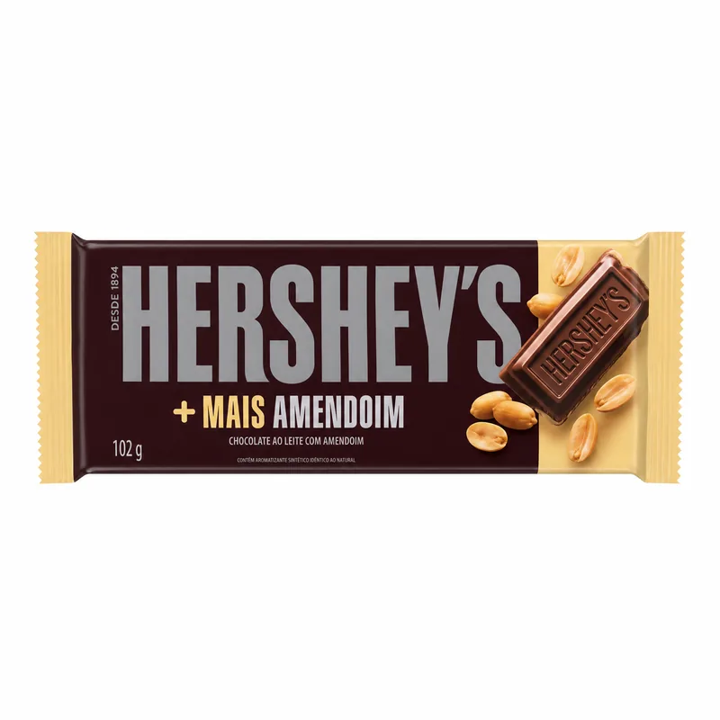 HERSHEY MAIS AMENDOIM 102GR