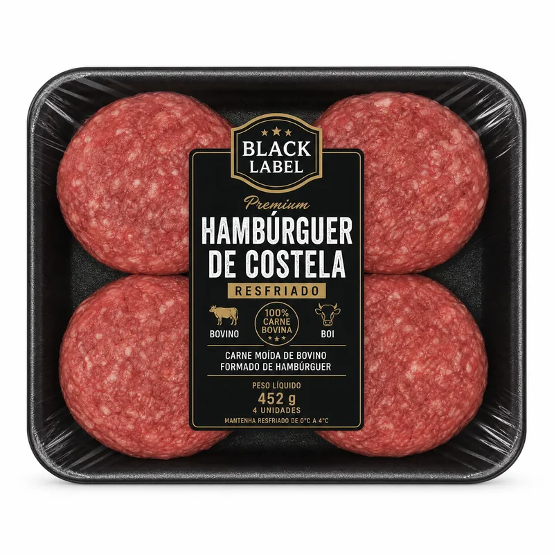 HAMBURGUER DE COSTELA RESF BLACK LABEL ATM