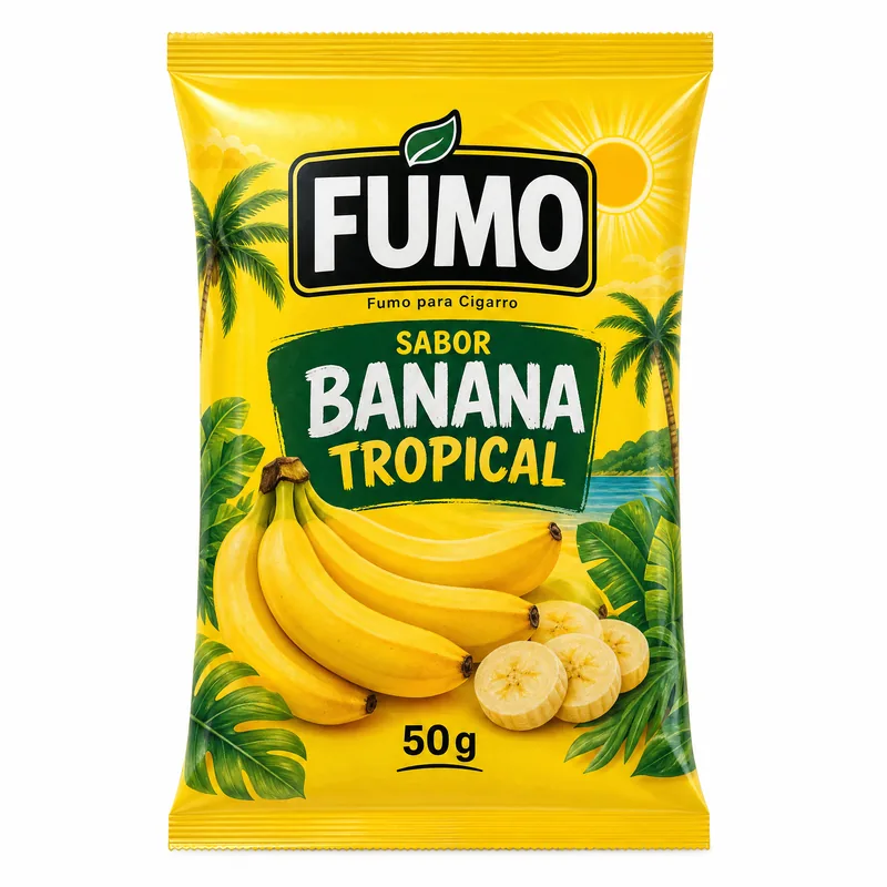 FUMO ZGY BRASIL BANANA TROPICAL 50G