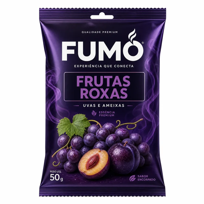 FUMO ZGY BRASIL FRUTAS ROXAS 50G
