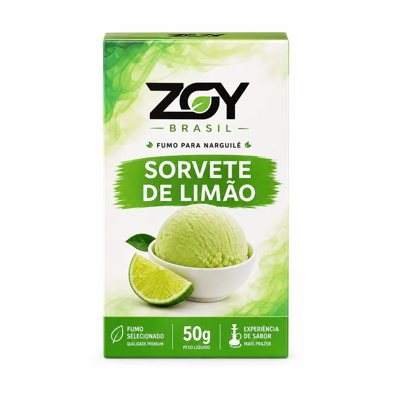 FUMO ZGY BRASIL SORVETE DE LIMAO 50G