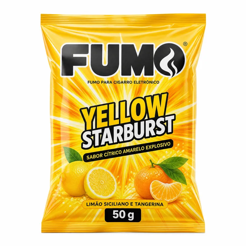 FUMO ZGY BRASIL YELLOW STARBUST 50G