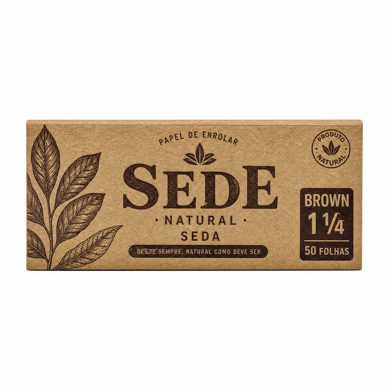 SEDA SMOKING BROWN 1 1/4 C/50 FOLHAS