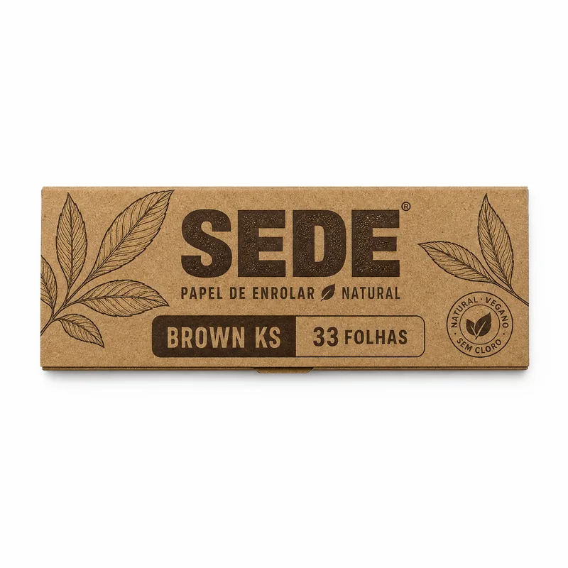 SEDA SMOKING BROWN KS LIVRETO C/33UN